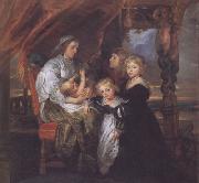 The Family of Sir Balthasar Gerbier (mk01) Peter Paul Rubens